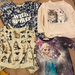 H&M tees and dresses